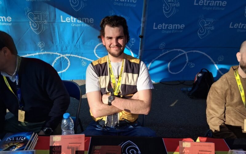Íñigo Tudurí Óvilo presenta An Old Man’s Death en Sant Jordi 2025 con Editorial Letrame