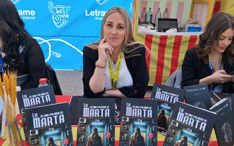 Miryam Moya presenta La última palabra de Marta en Sant Jordi 2025