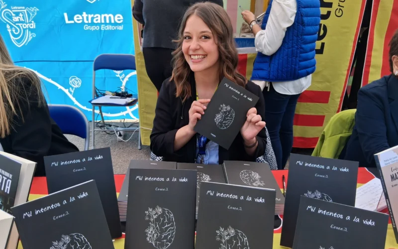 Eevee.J. presenta "Mil intentos a la vida" en Sant Jordi 2025 con Editorial Letrame