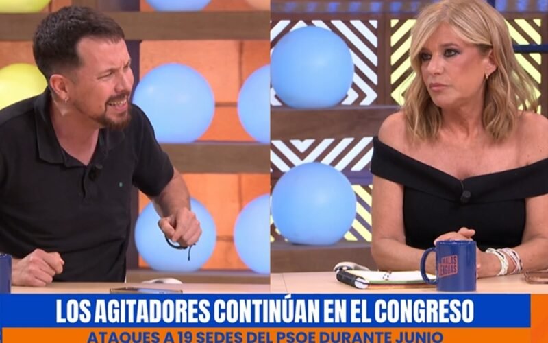 Pablo Iglesias vs Esther Palomera: los ocho minutos de reality a costa de Ana Rosa Quintana, Ferreras y…