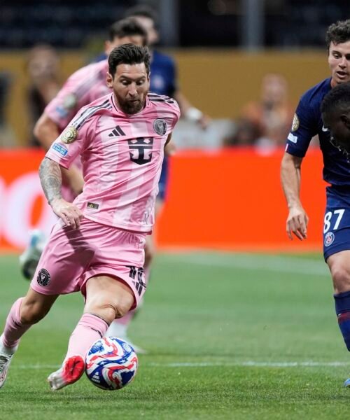 Aplastamiento y compasión del PSG sobre el Inter Miami para despedir a Messi del Mundial