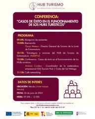 Extremadura impulsa modelo de turismo experiencial con una conferencia sobre HUBs de éxito