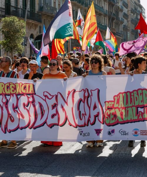 Unas 3.000 personas piden en Barcelona “más disidencia” en el día del Orgullo LGTBIQ+