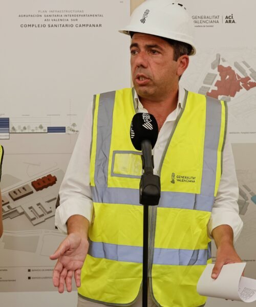Mazón avanza la creación de un Hospital de Agudos en la antigua La Fe con una inversión de 444 millones