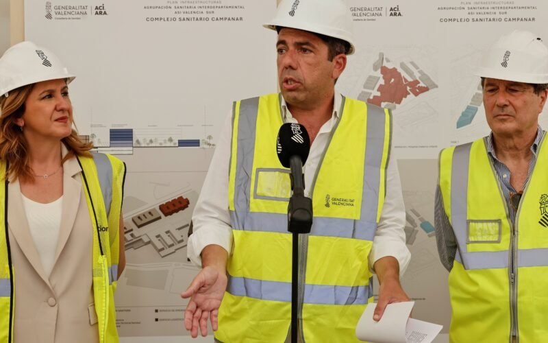 Mazón avanza la creación de un Hospital de Agudos en la antigua La Fe con una inversión de 444 millones