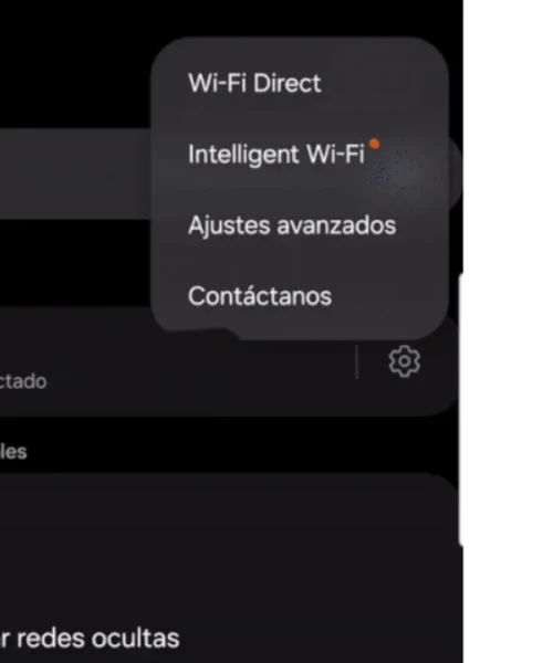 Así se activa el menú secreto de Wi-Fi de Samsung
