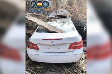 Dos detenidos en Alicante por intentar atracar en carretera a un comercial que acababa de cobrar 30.000 euros