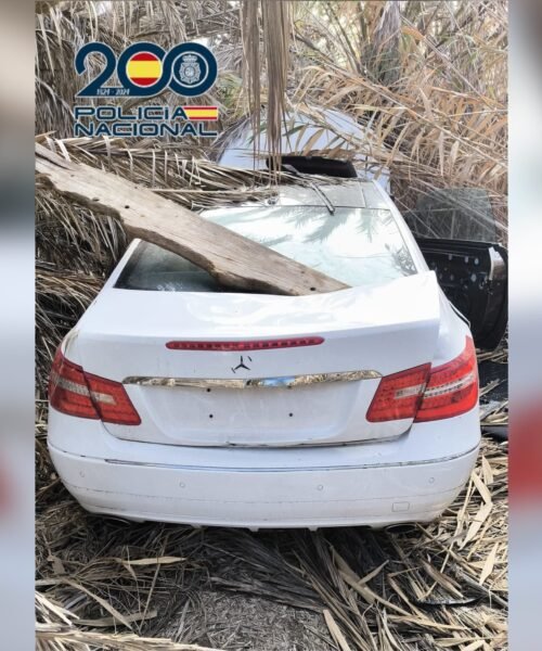 Dos detenidos en Alicante por intentar atracar en carretera a un comercial que acababa de cobrar 30.000 euros