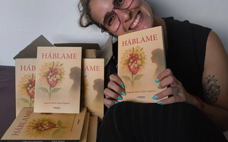 Begonia María Tejera Figueira irrumpe en la literatura con una voz valiente y necesaria