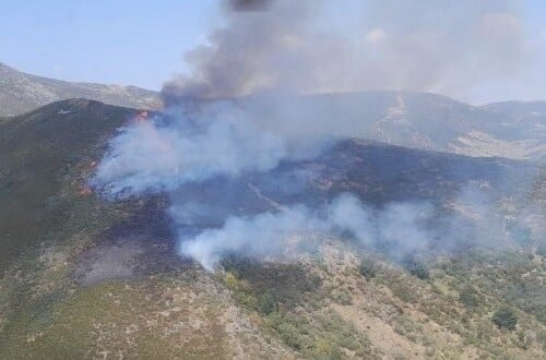 Cinco incendios amenazan la provincia de León y uno se acerca a Las Médulas, Patrimonio de la Humanidad