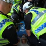 La policía británica detiene a casi 200 personas en Londres por apoyar al grupo Acción Palestina
