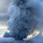 El volcán Krasheninnikov entra en erupción por primera vez en 600 años, tras el terremoto en Rusia