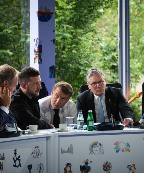 Los líderes europeos respaldan a Ucrania ante la reunión de Putin y Trump: “Las fronteras no deben cambiarse por la fuerza”