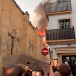 Se declara un incendio en la Mezquita de Córdoba