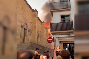 Se declara un incendio en la Mezquita de Córdoba