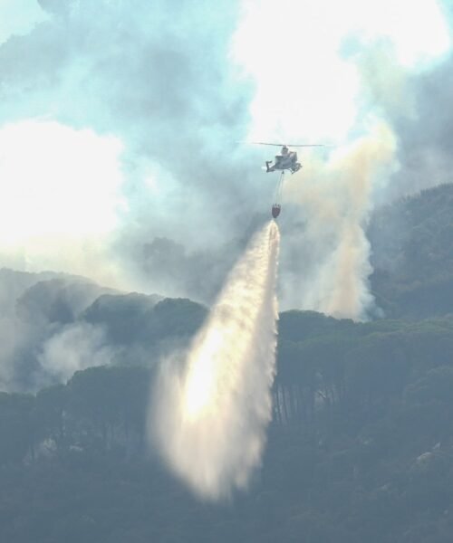 El incendio forestal de Tarifa, estabilizado: “Ya no hay situación de riesgo”
