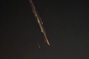No fue un meteorito: Un cohete chino se desintegra sobre el sureste de España dejando una gran bola de fuego