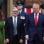 Trump y Starmer cierran con un acuerdo de inversión en tecnología la visita de Estado del presidente al Reino Unido