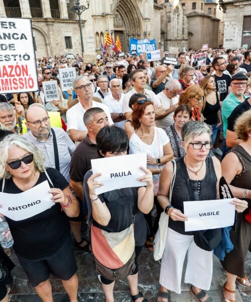 La manifestación ‘Mazón, dimisión’ saldrá el próximo 28 de septiembre de Valencia y Paiporta