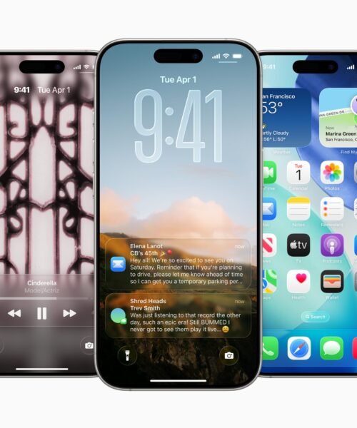 Llega iOS 26: el iPhone cambia de ‘look’ después de 12 años