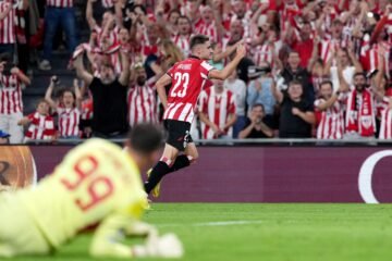 El Athletic logra su primera victoria después de sufrir mucho ante el Qarabag