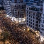 La calle mantiene la presión sobre Mazón: miles de valencianos se manifiestan un año después de la dana