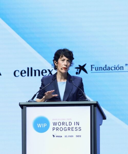 La ministra Elma Saiz pone en valor la migración: “No es una amenaza, es una realidad positiva”
