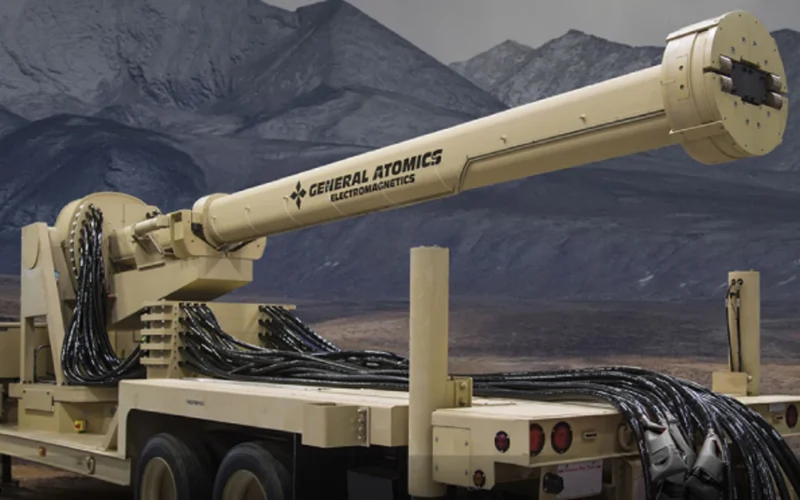 El cañón de riel que dispara proyectiles a 7.410 km/h y podría formar parte del Golden Dome de EE. UU.