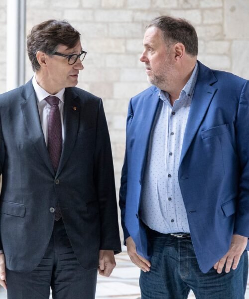 El pacto de investidura con ERC avanza más allá de la financiación singular