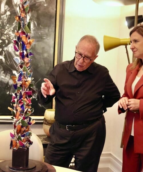 Manolo Valdés instalará un monolito inédito para presidir su espacio artístico en Valencia