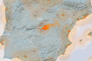 Este mapa te permite saber cuánto contamina tu ciudad