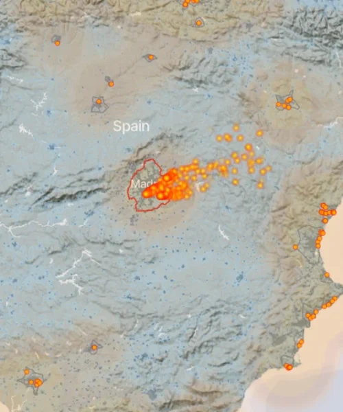 Este mapa te permite saber cuánto contamina tu ciudad