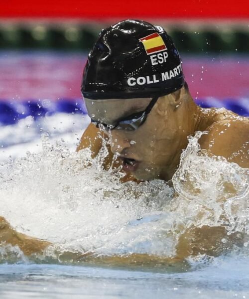 Incontestable oro de Carles Coll en los 200 braza del Europeo de Lublin