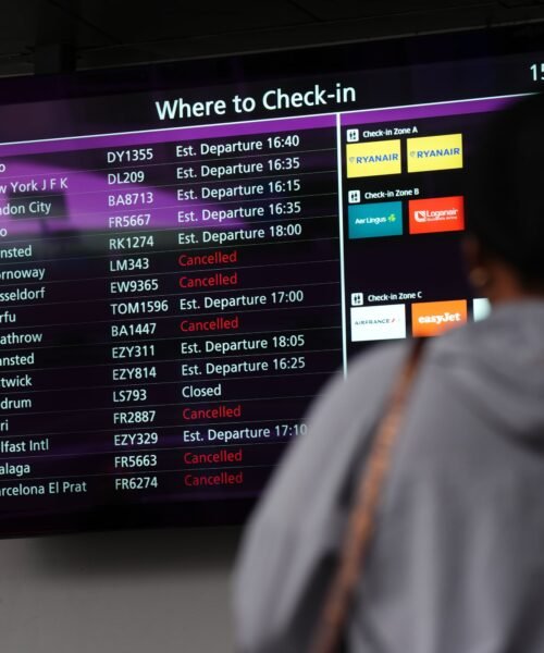 El aeropuerto de Edimburgo suspende durante unas horas todos sus vuelos por fallos informáticos en el control aéreo