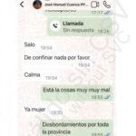 El jefe de gabinete de Mazón a Pradas durante lo peor de la dana: “Salo de confinar nada por favor. Calma”