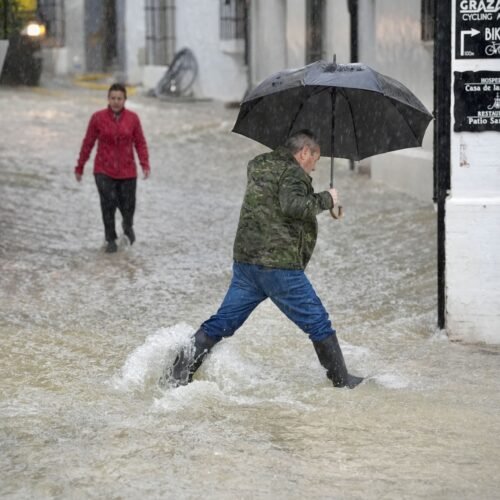 ¿Cómo de excepcionales son estas lluvias? «En los primeros cinco días de febrero ha llovido en casi toda España el triple de lo normal»