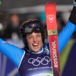 La trigresa Brignone ruge de nuevo en el gigante de los Juegos Olímpicos