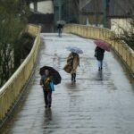 La semana comienza con lluvias persistentes en el norte peninsular
