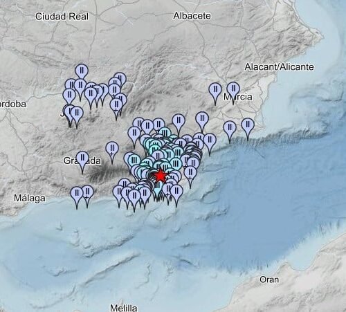 Registrado en Almería un terremoto de magnitud 4,3 con epicentro en Tabernas: “Un crujido enorme”