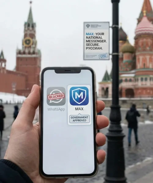 Rusia bloquea WhatsApp y fuerza a los usuarios a utilizar MAX, la app de mensajería controlada por el Kremlin