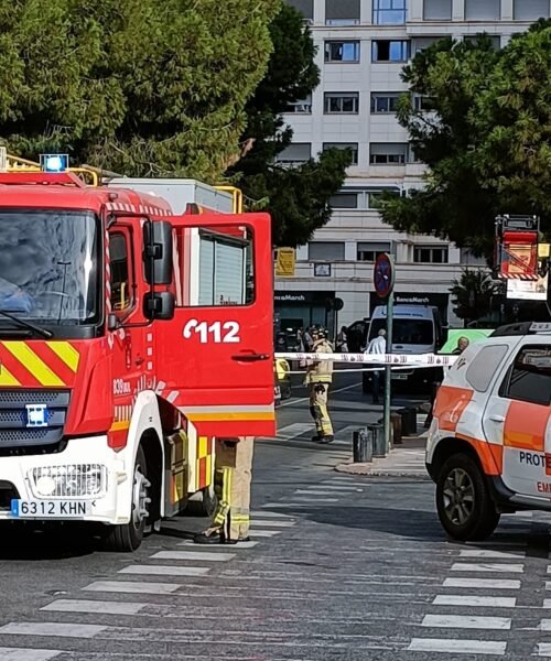 Un hombre de 102 años muere en el incendio de un ático en el barrio de San Antón de Murcia