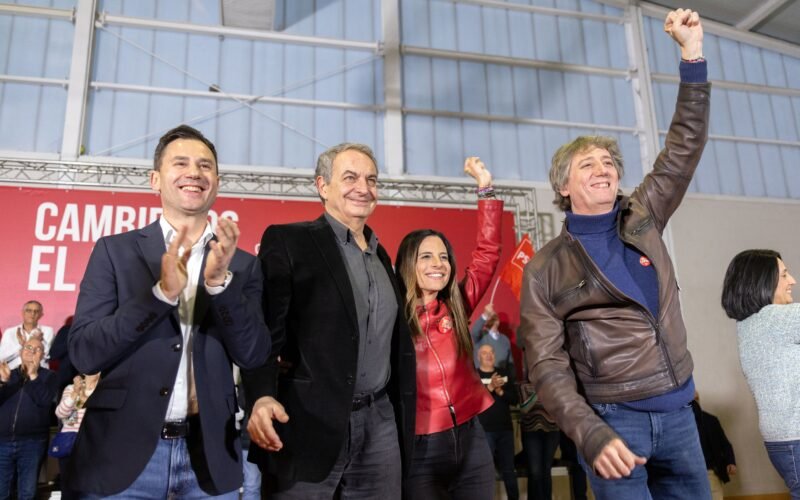 Zapatero reparece en la campaña del PSOE en Castilla y León para reivindicar el “patriotismo” de Sánchez por plantarse ante Trump