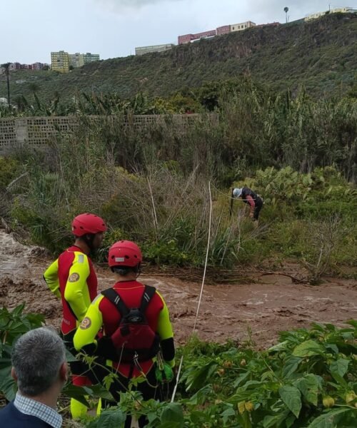 Canarias se mantiene en alerta por la borrasca ‘Therese’ con lluvias intensas y tormentas