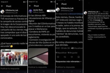 El Consejo de Informativos de TVE envía a los trabajadores un documento con los «ataques» recibidos por la dirección de RTVE y por Javier Ruiz