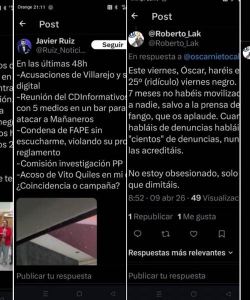 El Consejo de Informativos de RTVE envía a los trabajadores un documento con los «ataques» de la dirección y de Javier Ruiz: «Juzgad vosotros mismos»