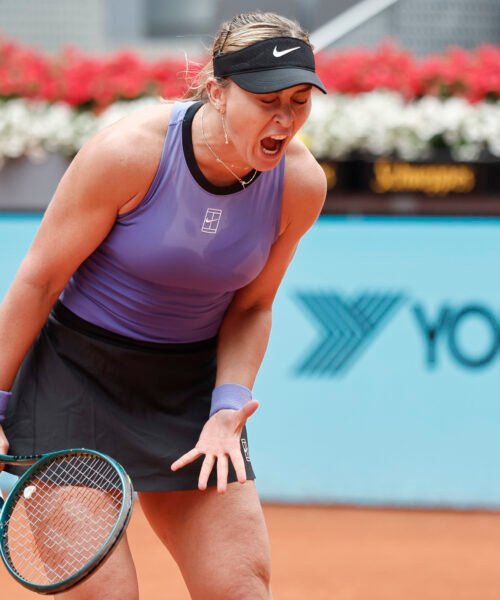 Badosa ahonda en su crisis en su estreno en el Mutua Madrid Open