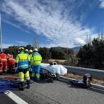 Cinco heridos, dos de ellos de gravedad, en un accidente de tráfico en Guadarrama