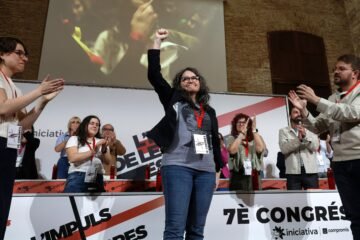 Mónica Oltra, Irene Montero, Sira Rego y Janja Lula da Silva toman la palabra en un acto en Valencia