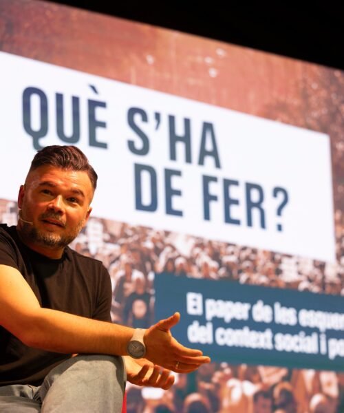 ERC vuelve a dar portazo al plan de Rufián para unir a los partidos a la izquierda del PSOE