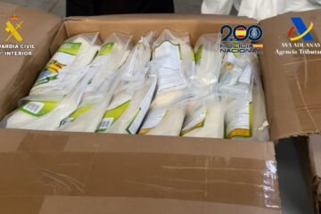 Cae una organización de narcos mientras sacaba la cocaína que habían mezclado en siete toneladas de harina de maíz